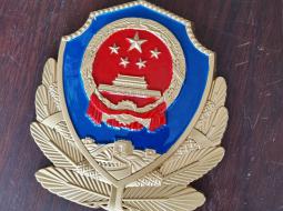 武警徽制作工艺揭秘